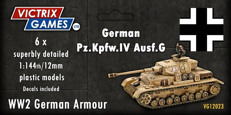 Victrix: German Panzer IV G 1:144/12mm (6)