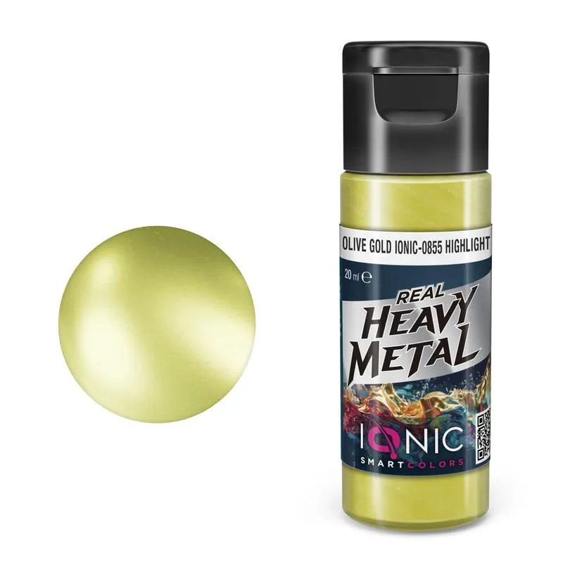 IONIC Real Heavy Metal: Olive Gold Highlight (20ml)