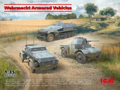 Wehrmacht Arm.Vehicles DIORAMA SET (3 kits) 1:35