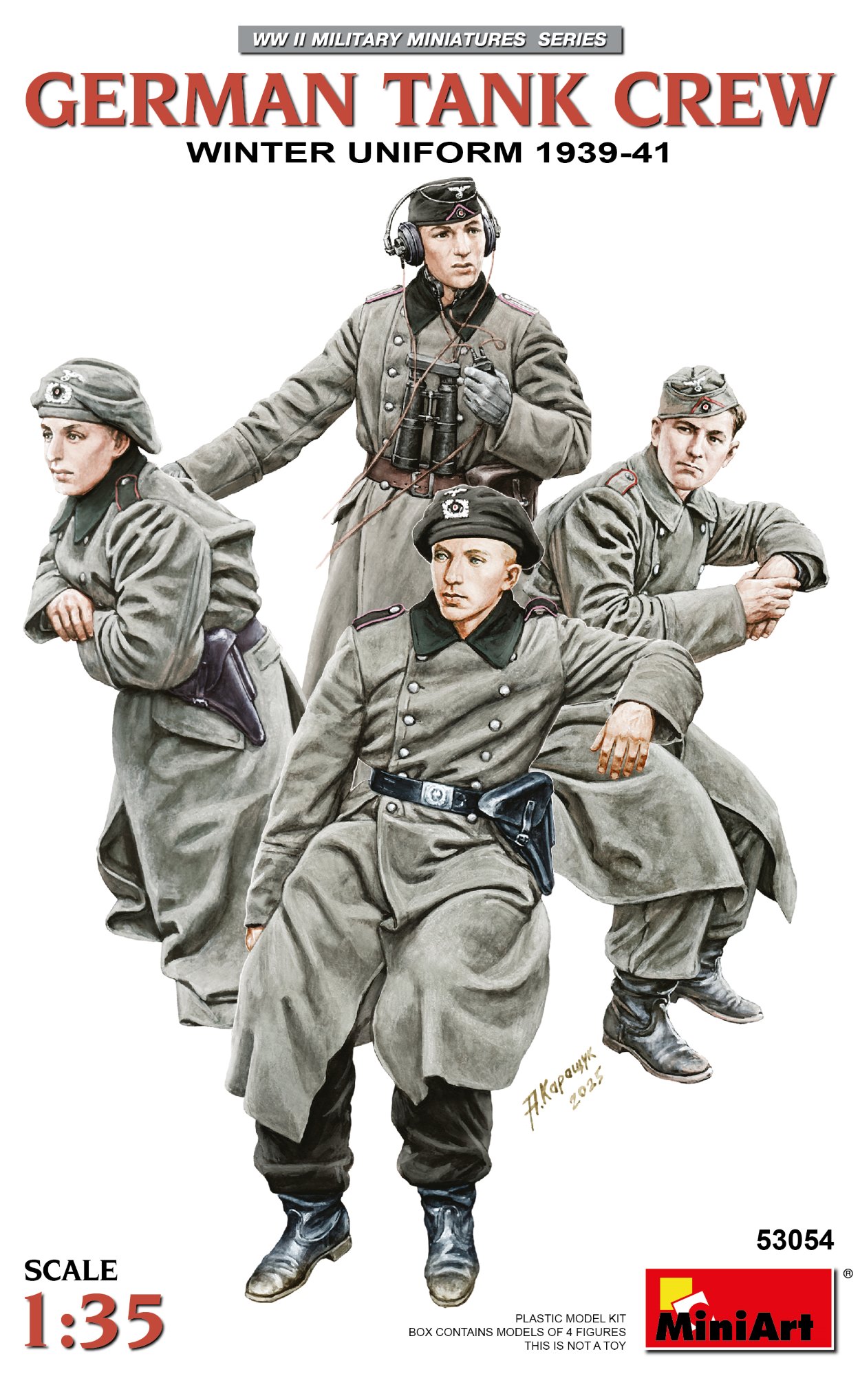 German Tank Crew (Winter Uniform) 1939-41 1:35