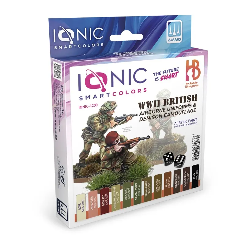 IONIC WWII British Camouflage & Airborne Denison Set (12x20 ml)