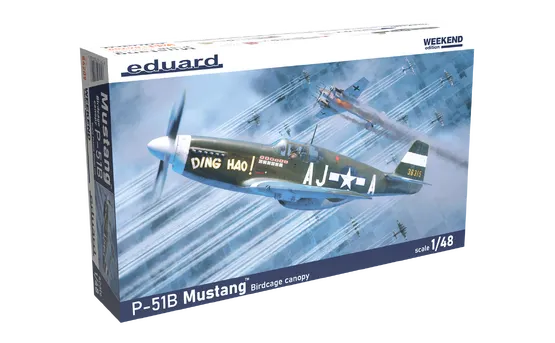 P-51B Mustang Birdcage Canopy Weekend edition 1:48