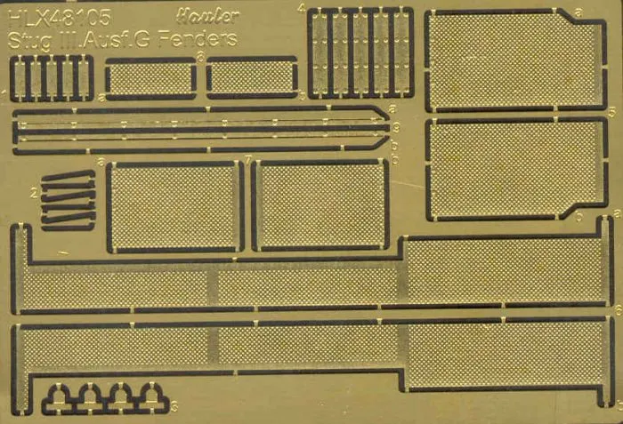 Stug III Ausf.G FENDERS 1:48