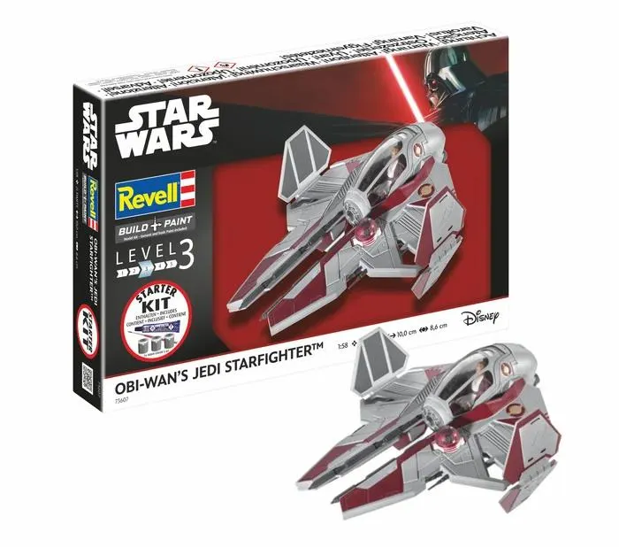 Starter Kit Obi-Wan's Starfighter 1:58