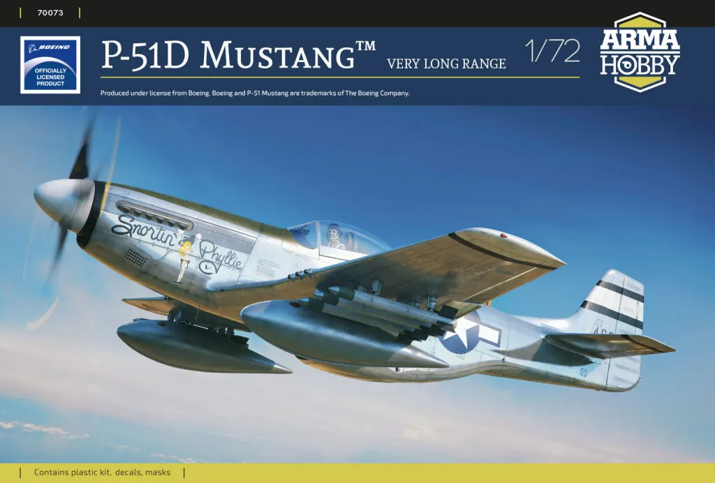 P-51D Mustang&trade; Very Long Range 1:72