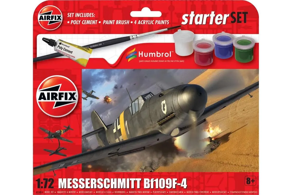 Starter Set - Messerschmitt Bf109F-4 1:72
