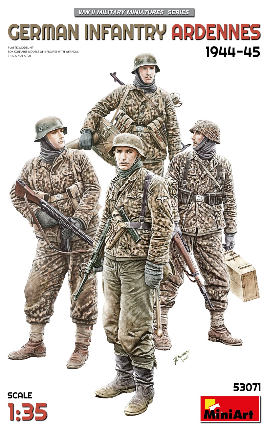 German Infantry. Ardennes 1944-45 1:35