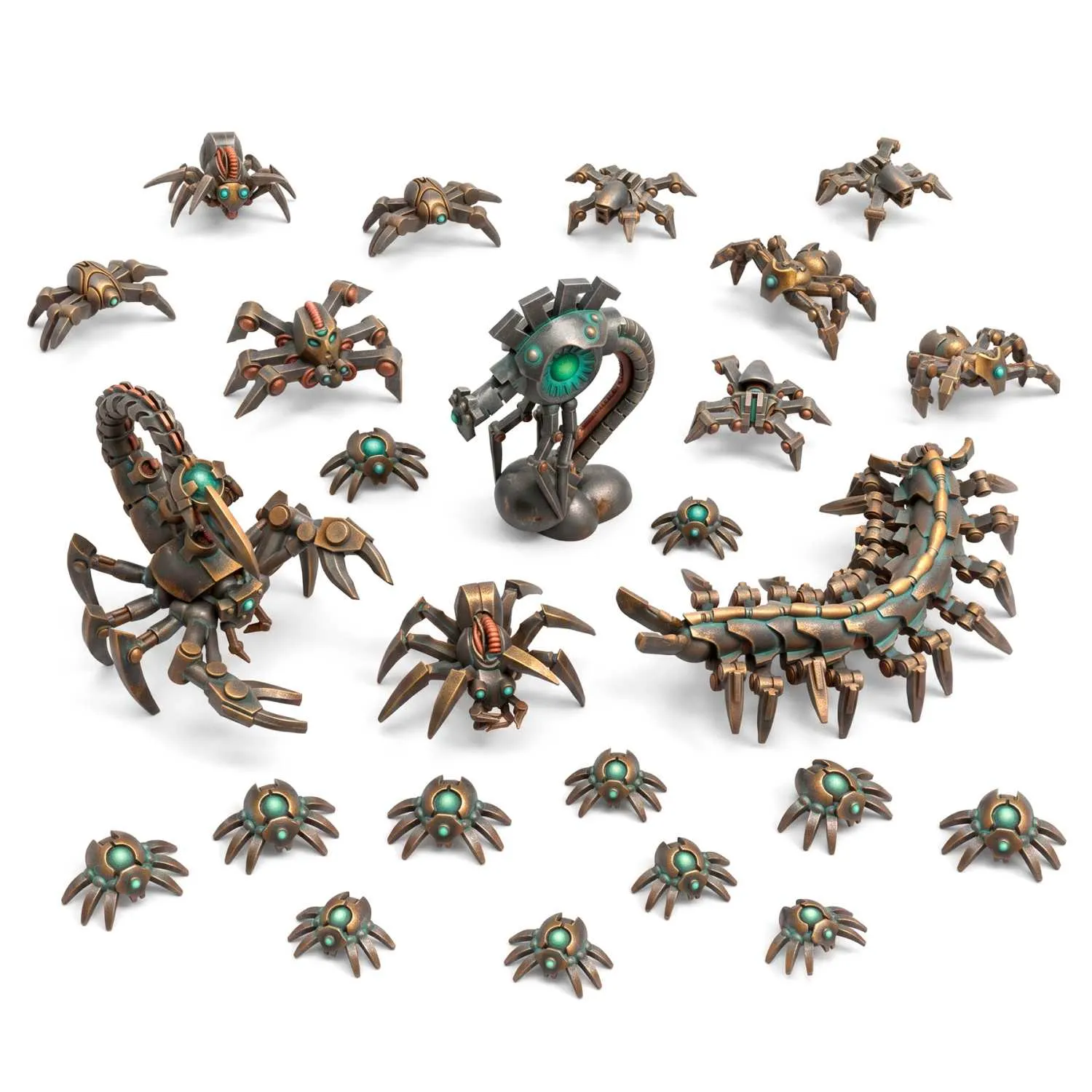 Swarm of Cybernetic Arachnids (x25) (1:48)