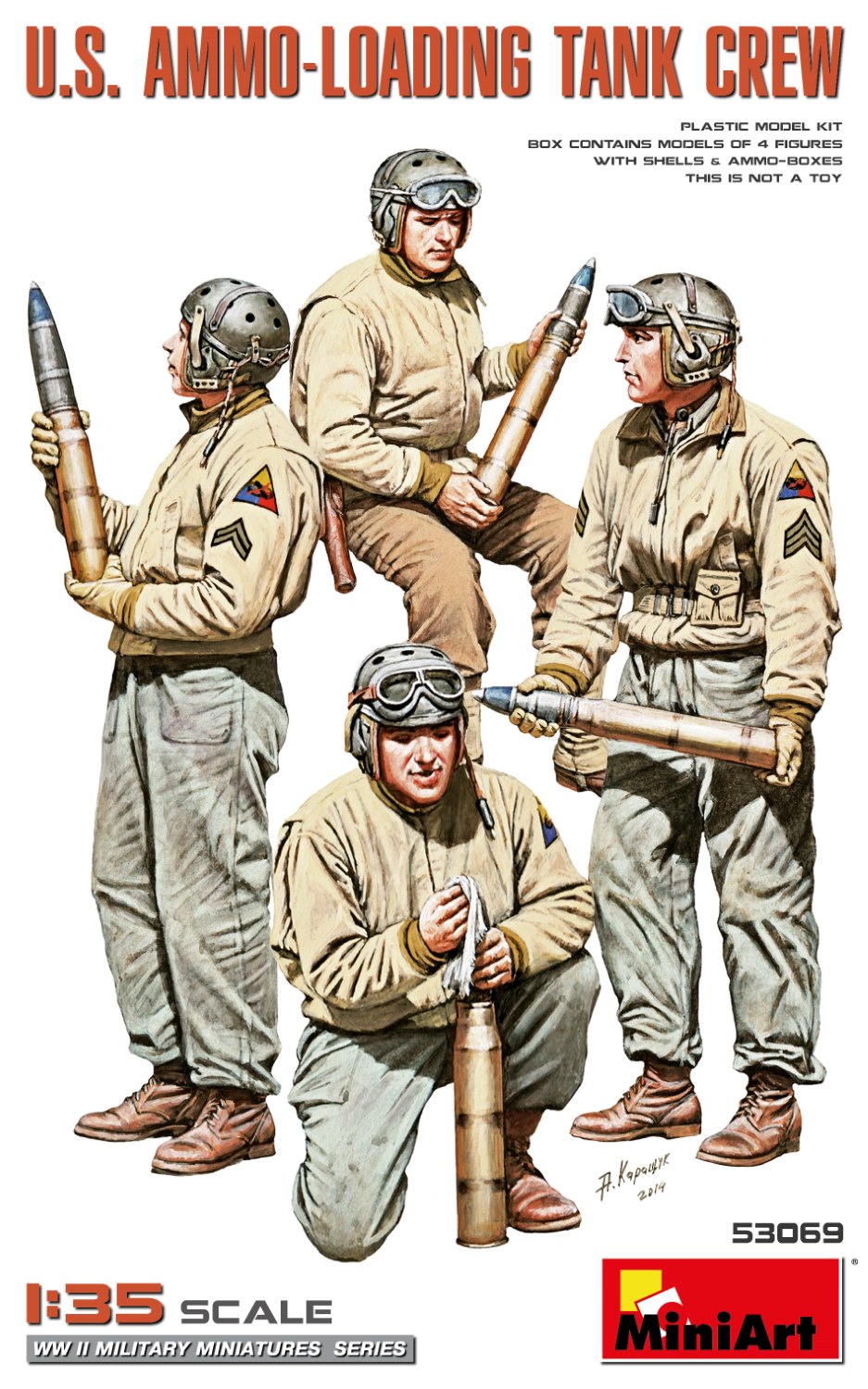 U.S. Ammo-Loading Tank Crew. 2nd Edition 1:35