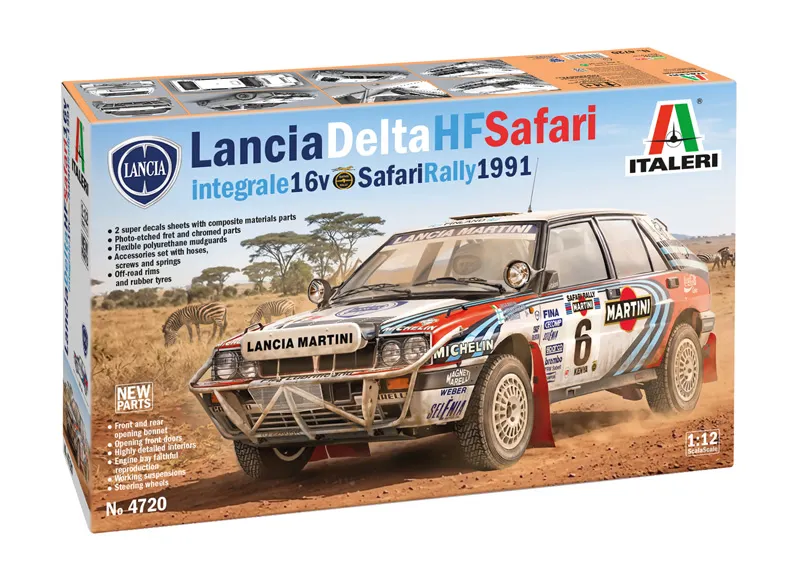 Lancia Delta Integrale Safari 16v 1:12