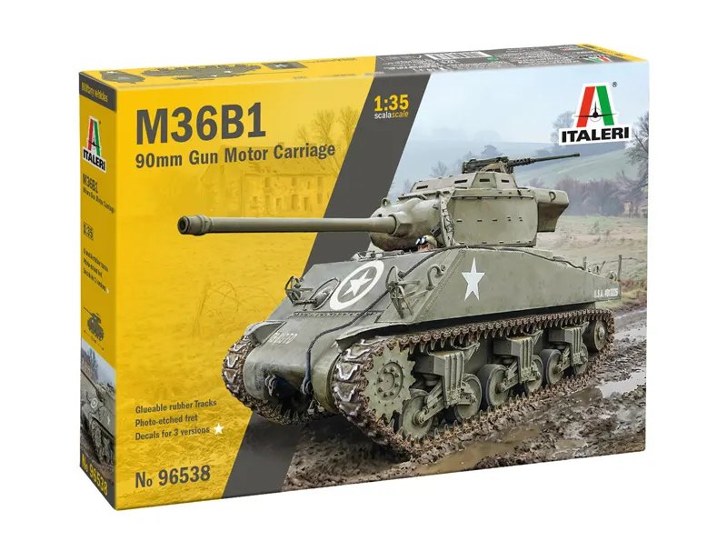M36B1 90mm Gun Motor Carriage 1:35