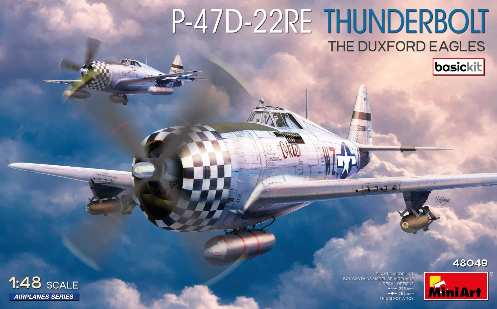 P-47D-22RE Thunderbolt "The Duxford Eagles" (Basic Kit) 1:48