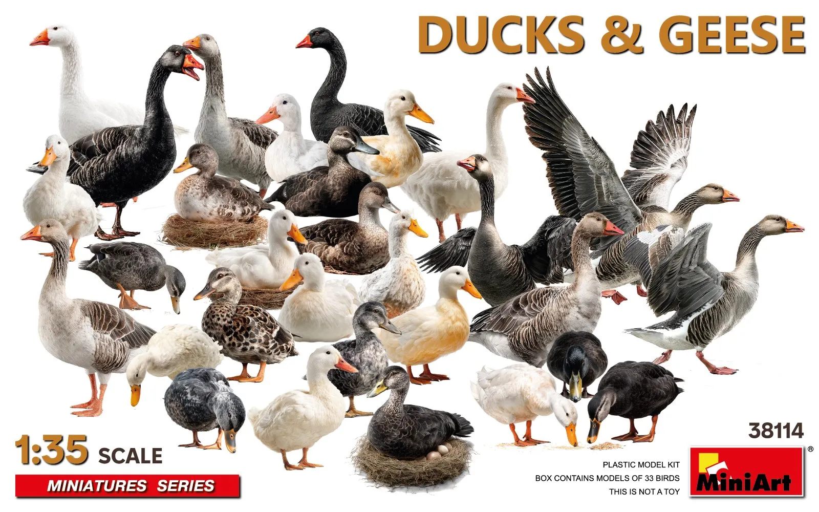 Ducks & Geese 1:35