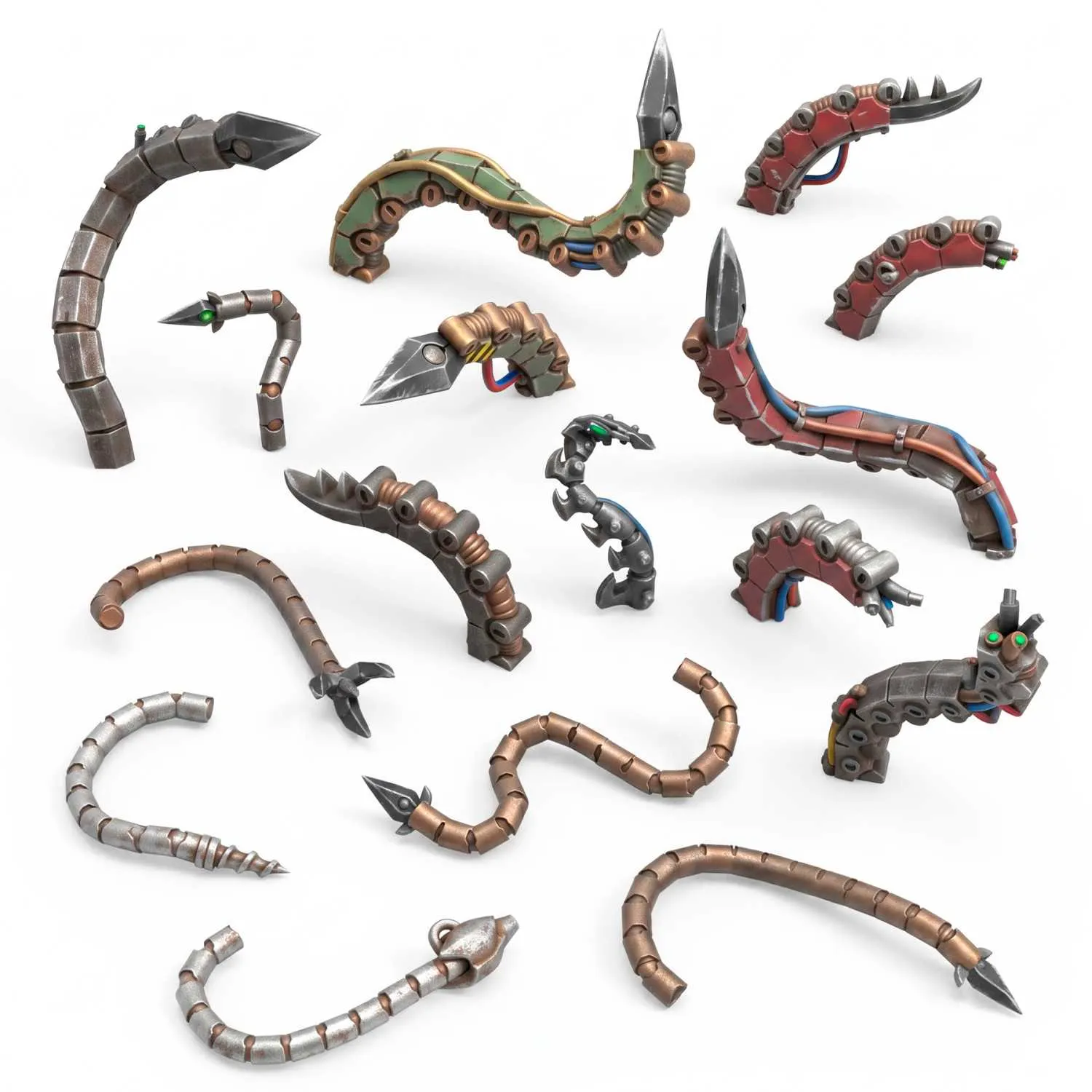 Mechanical Tails and Weapons (x25) (1:48)