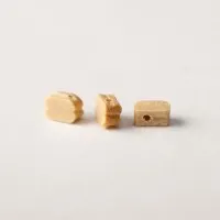 Boxwood Blocks - double, 2 holes, 4 mm (100 st)