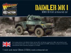 British Daimler Armoured Car Mk.I (Resin/White Metal)