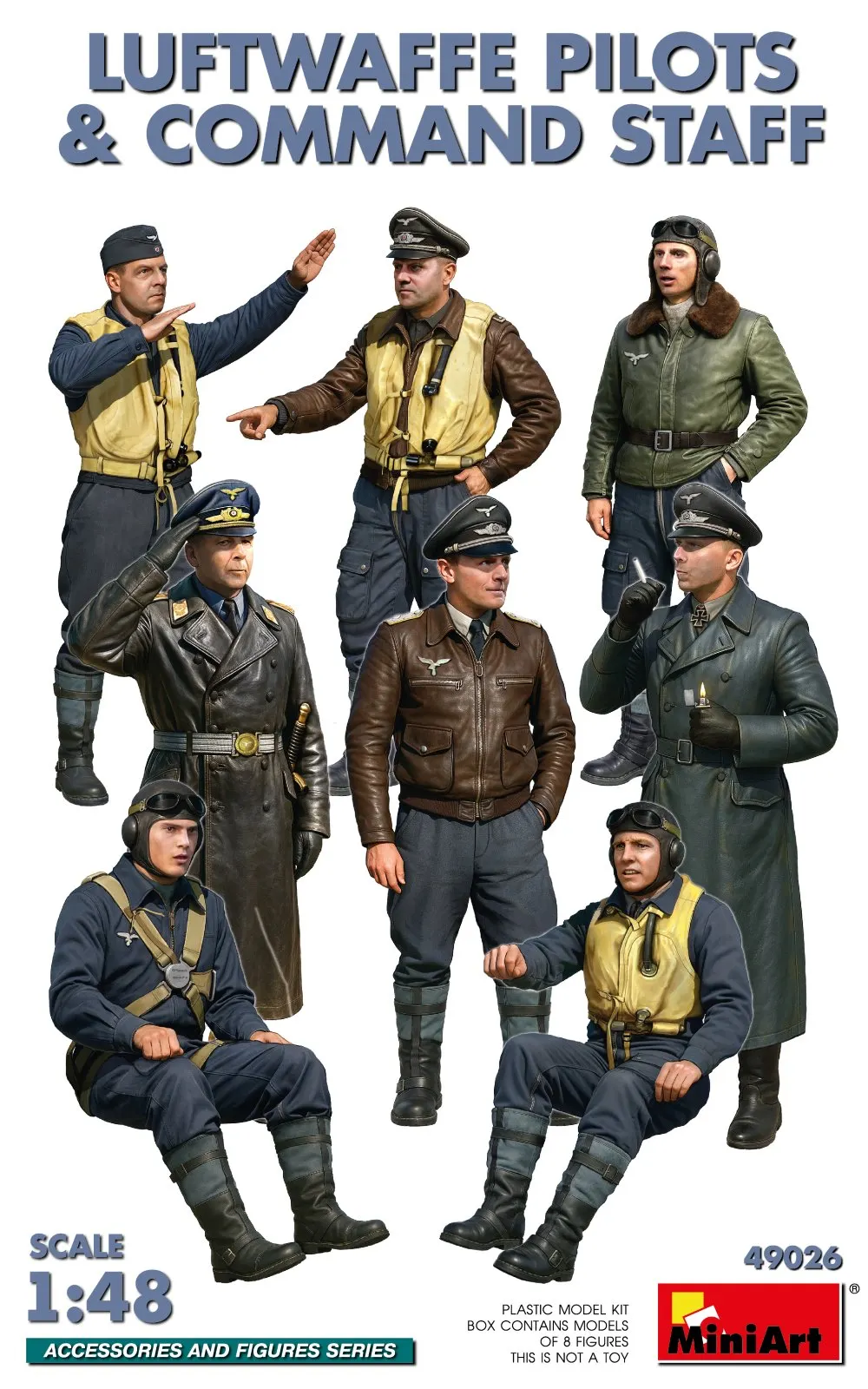 Luftwaffe Pilots & Command Staff 1:48