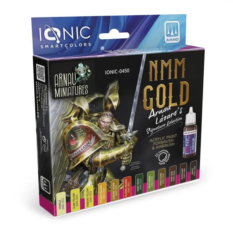 IONIC NMM Gold Arnau Lazaro Set (10x20 ml + 2x17ml)