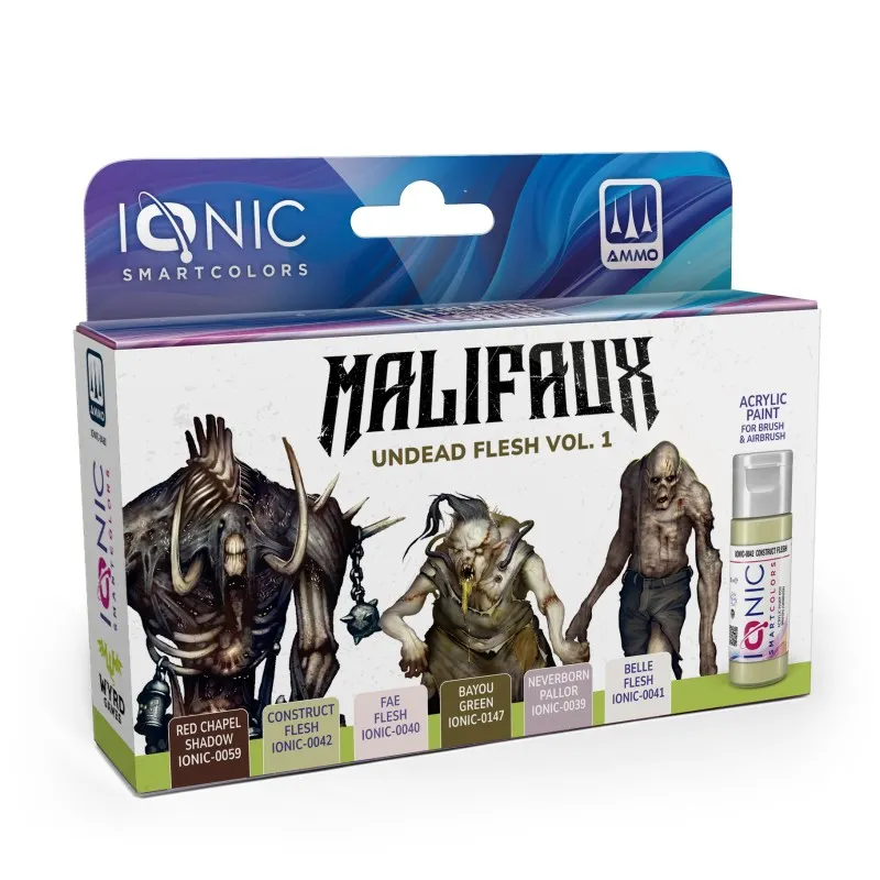 IONIC Set Malifaux Undead Flesh Vol. 1 (6x20 ml)