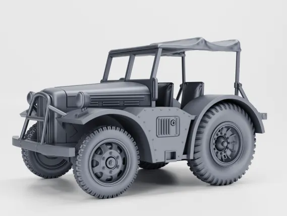 GEC72053 Volvo Hjultraktor 383 1:72