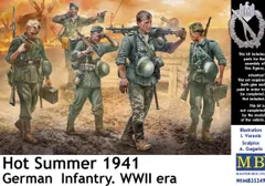 Hot Summer 1941, German Infantry, WW 2 era 1:35