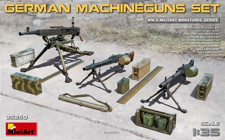 German Machine Guns Set 1:35