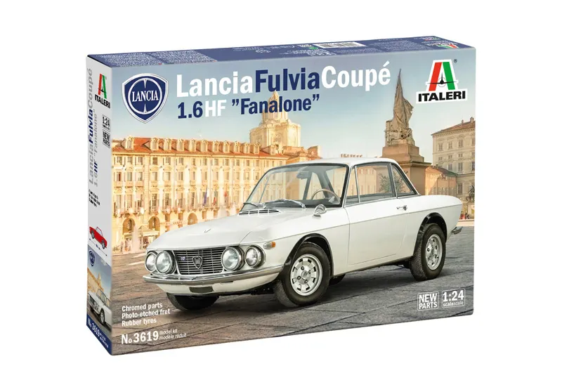 Lancia Fulvia coup&eacute; 1.6 HF "Fanalone" 1:24