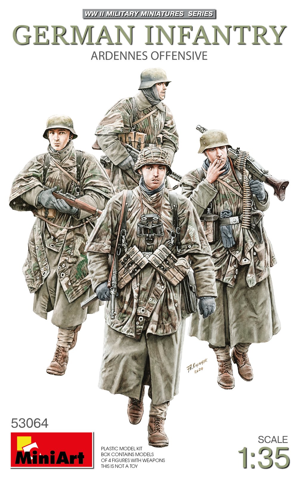 German Infantry. Ardennes Offensive 1:35