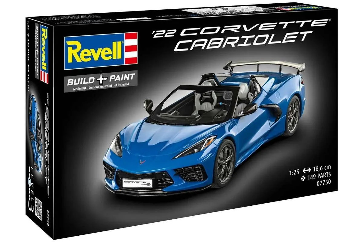 Corvette C8 convertible 1:25