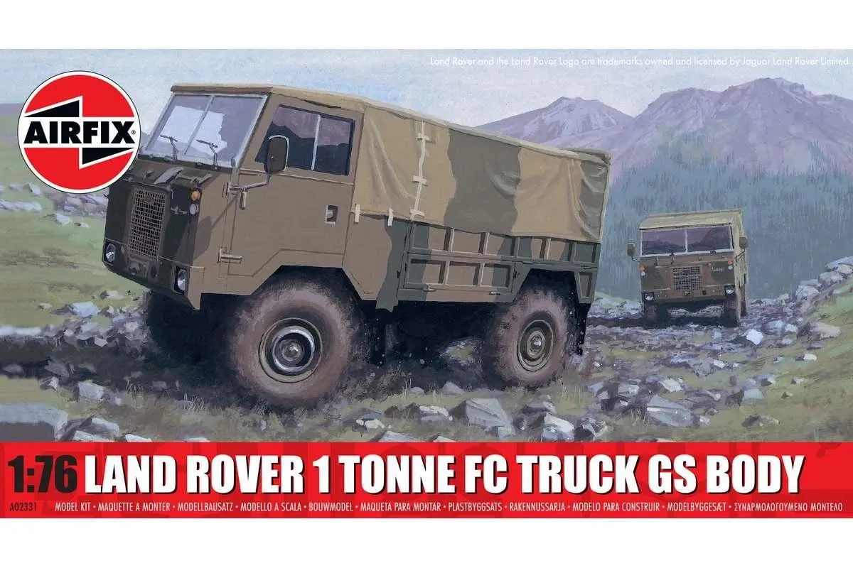 Land Rover 1 Tonne FC Truck G.S. Body 1:76