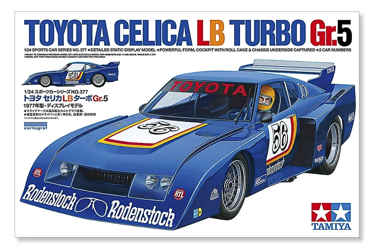 Toyota Celica LB Turbo Gr.5 1:24