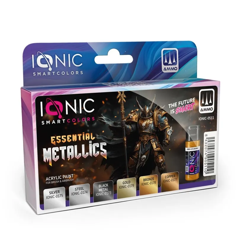 IONIC Essential Metallics Set (6x20 ml)