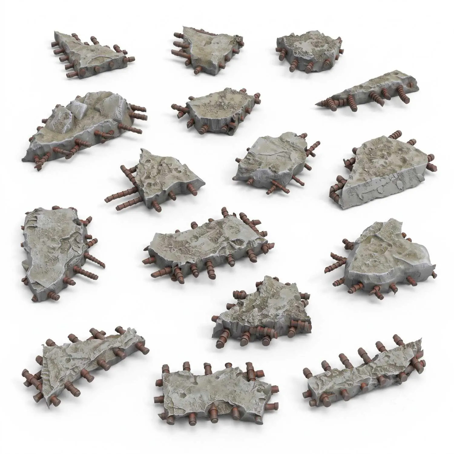 Concrete Ruins (x16) (1:48-1:35)