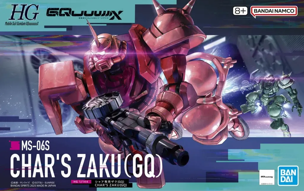 HG Char's Zaku (GQ) - 1/144