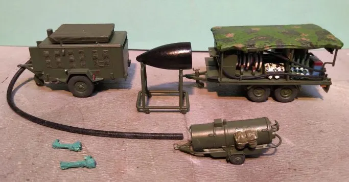 J37 Viggen Ground Support Maintenance Set 1:72