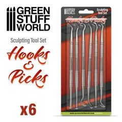 Hook & Pick Sculpting Tool Set (6)