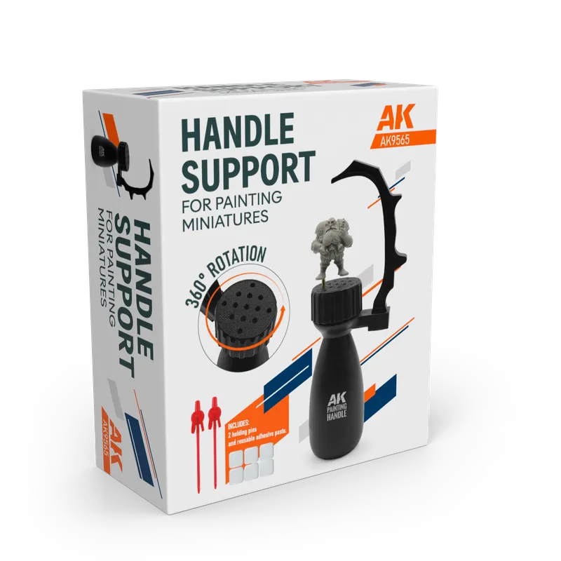 Handle Support for Painting Miniatures
