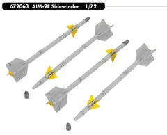 AIM-9E Sidewinder (4 pcs)