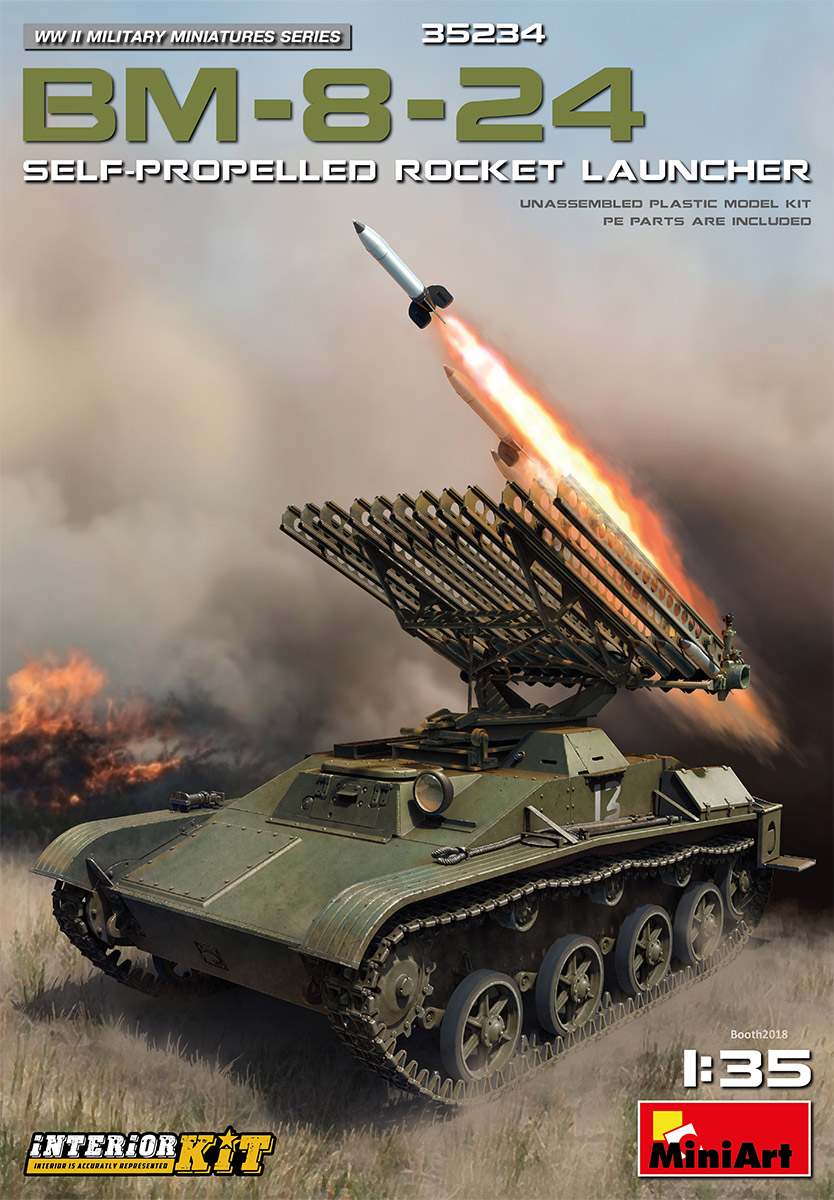 BM-8-24 Self-Propelled Rocket Launcher