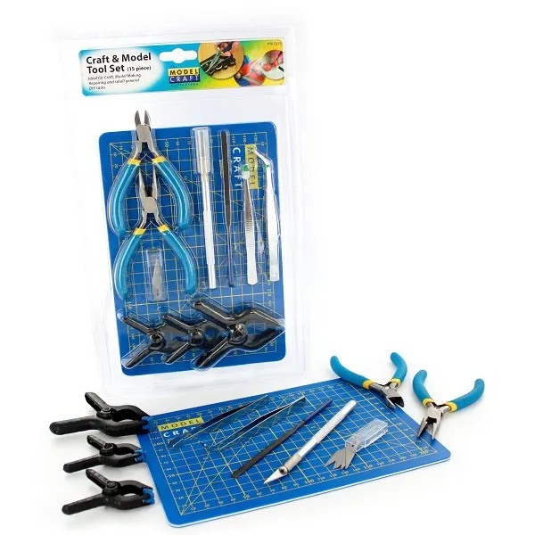 Craft and Model Tool Set (15 pcs)