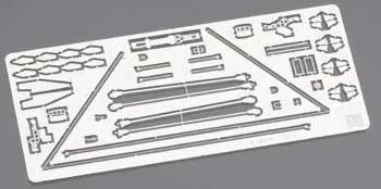 Mitsubishi F1M2 Type Zero Observation Seaplane (Pete) Model 11 Photo Etched Detail Upgrade Parts 1:48