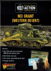 British M3 Grant (western desert, resin/metal)