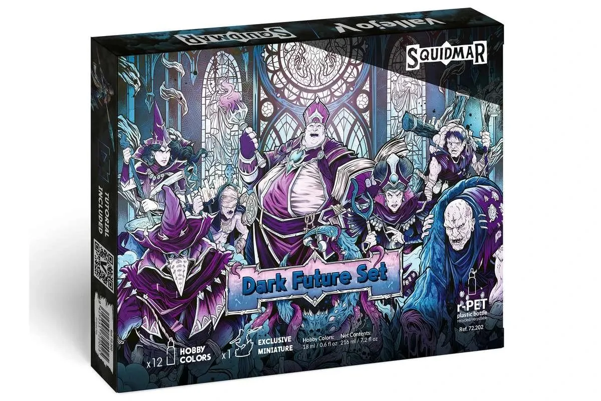 Vallejo Game Color: Dark Future Set - Squidmar Miniatures (12x18ml)