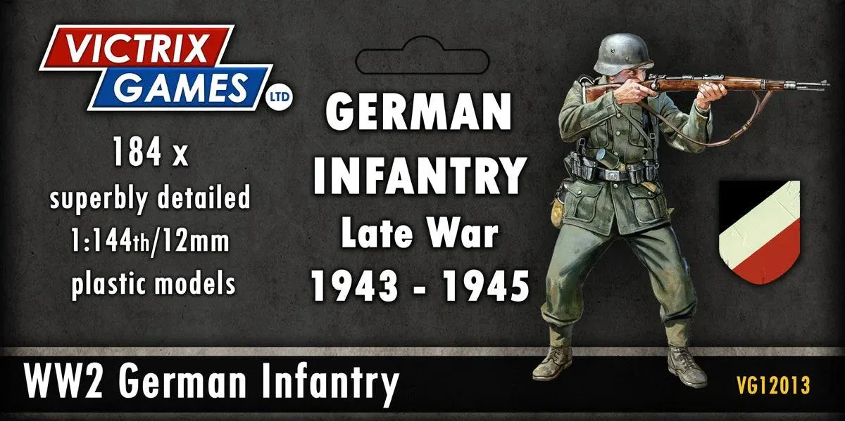 Victrix: German Infantry and Heavy Weapons 1:144/12mm (184)