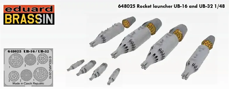 Rocket Launcher UB-16 and UB-32 - Brassin Detail Set