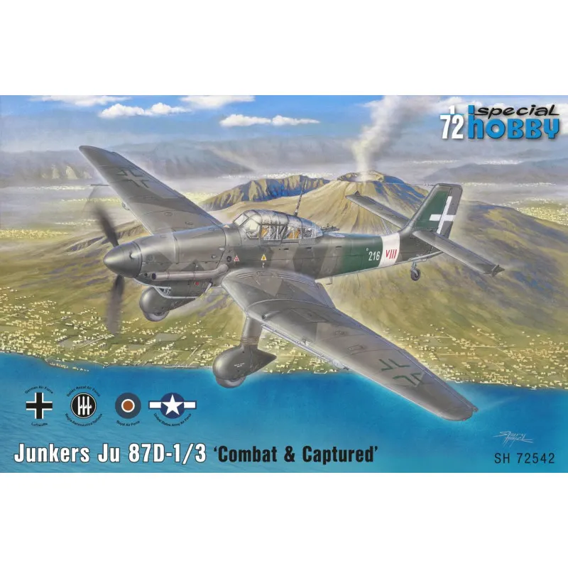 Junkers Ju 87D-1/3 Combat & Captured 1:72