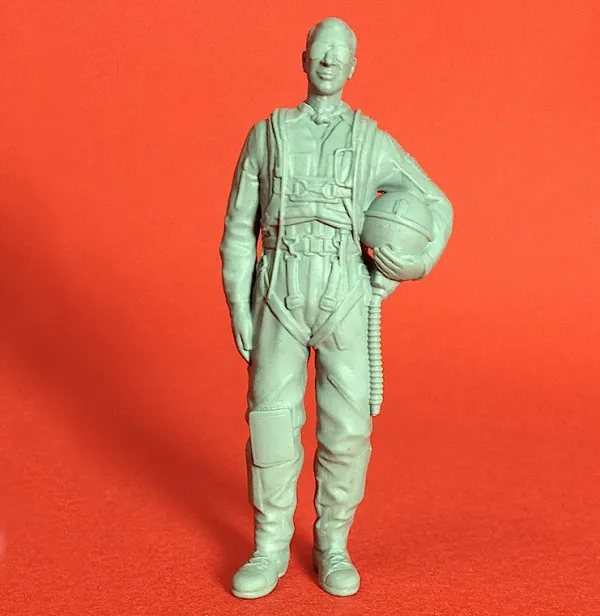 Swedish Air Force Pilot 1950s -1970s (PIR-48P002)