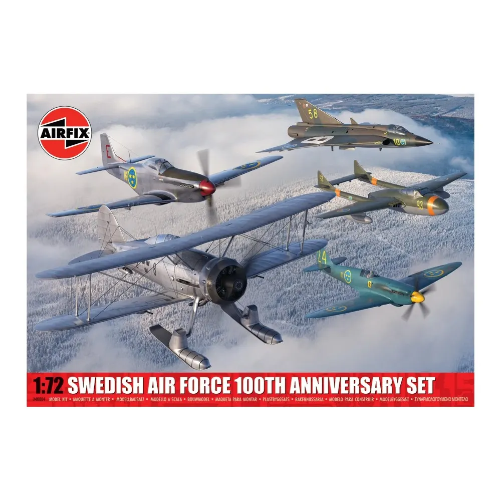 Swedish Air Force 100th Anniversary Set 1:72