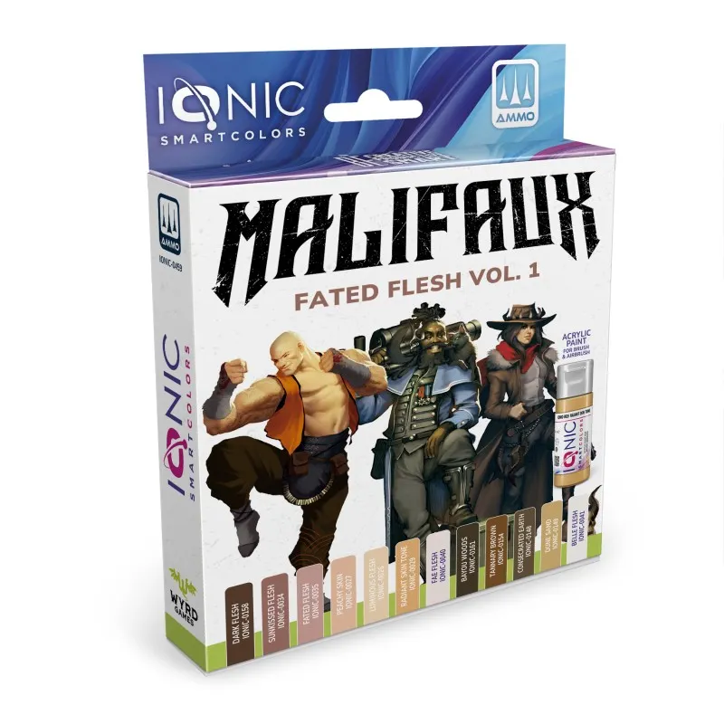 IONIC Set Malifaux Fated Flesh Vol. 1 (12x20 ml)