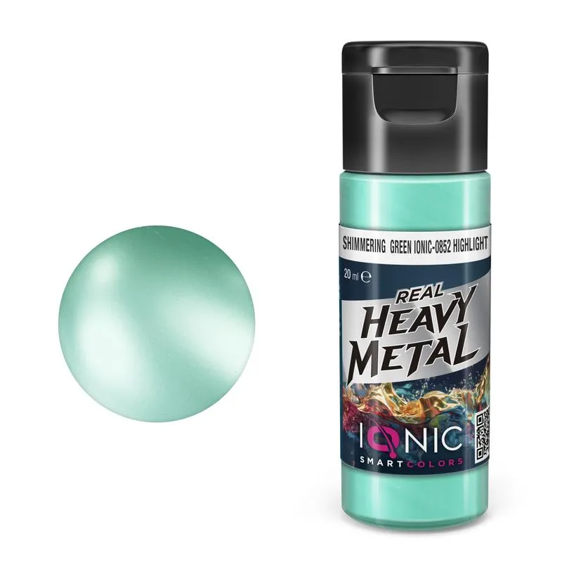 IONIC Real Heavy Metal: Shimmering Green Highlight (20ml)